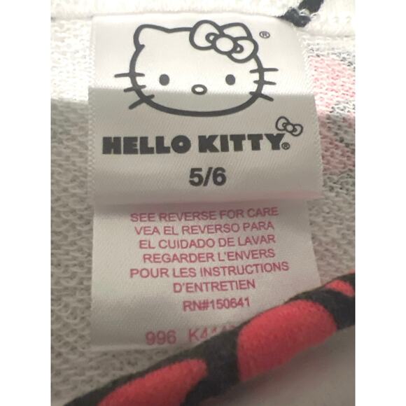 Hello Kitty short sleeve soft cotton jersey top.- Size 5/6 - Picture 3 of 4